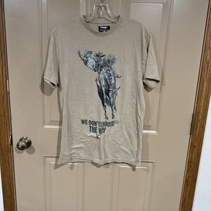 Wrangler Tan Graphic Tee